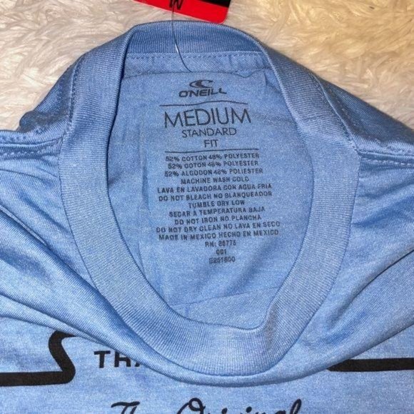 O’Neill men’s classic tee blue size medium, large, XL & XXL NWT - Picture 3 of 4